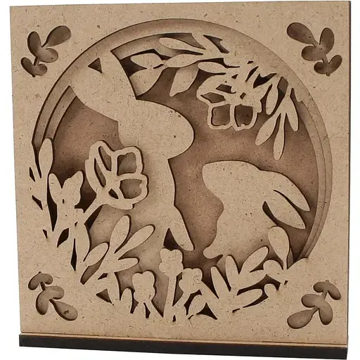 3D композиція на підставці Rosa Talent Зайчик №2 ДВП 15х2х16 см