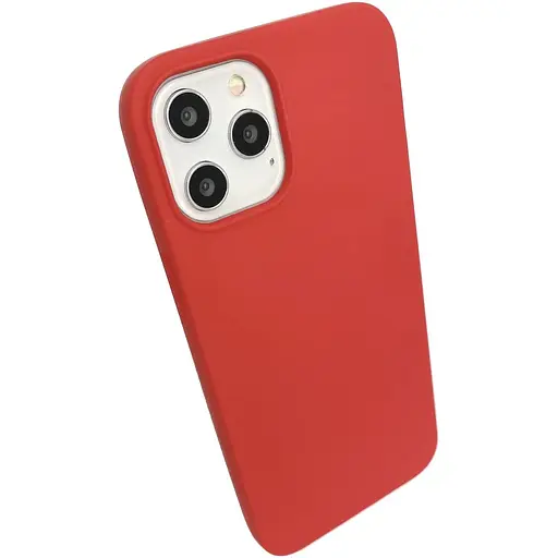 Чехол-накладка Molan Cano Silicone Hana SF Jelly для Apple iPhone 12 Pro Max 6.7" (red) - фото 4