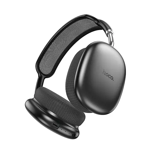 Бездротові навушники HOCO W55 Plus Happiness ANC noise reduction BT headphones Deep Space Gray - фото 3