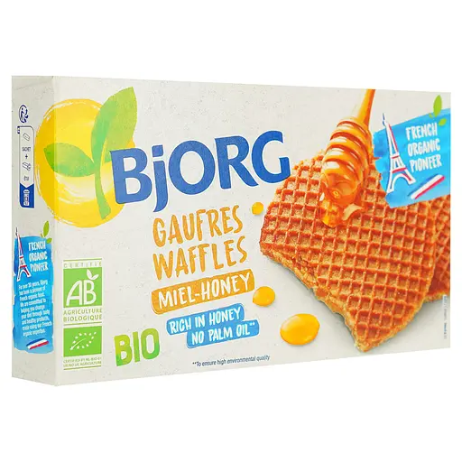 Вафли Bjorg с медовой начинкой 175 г - фото 2