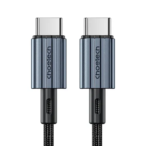 Кабель Choetech ХСС-1015 Black USB-C to USB-C PD60W 2m (43-00125)