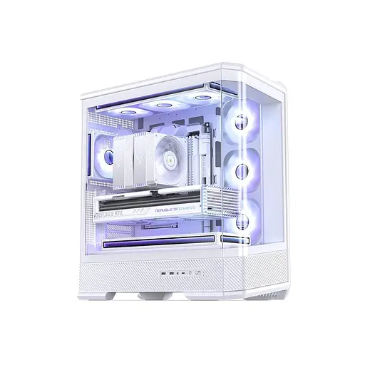 Корпус JONSBO D400 White - фото 2