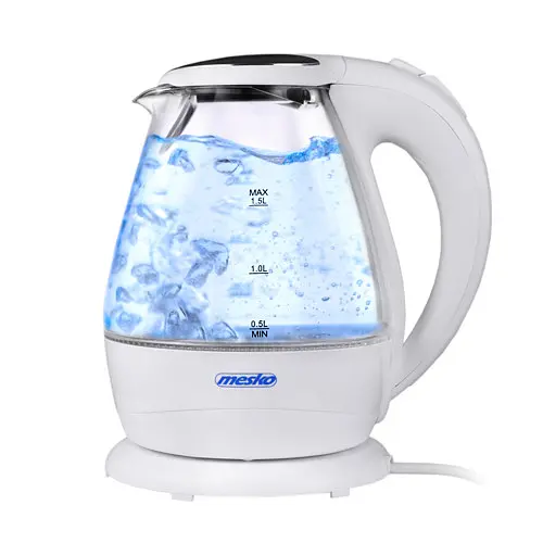 Электрочайник стеклянный Mesko MS 1245 1,5 литр - фото 1