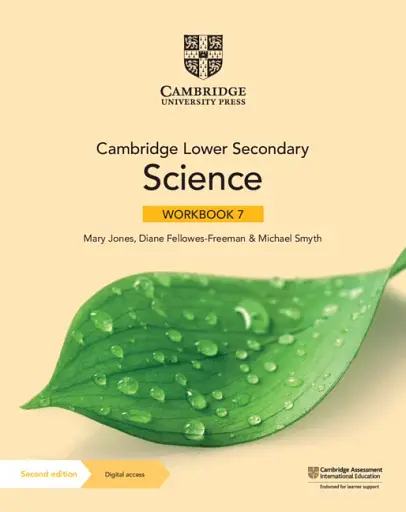 Cambridge Lower Secondary Science 7 Workbook with Digital Access (1 Year)