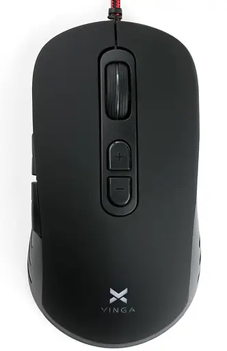 Миша Vinga MSG-868 USB Black (MSG-868) - фото 1