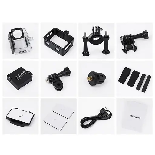 Экшн-камера Hoco DV103 Dual color screen sports - фото 5