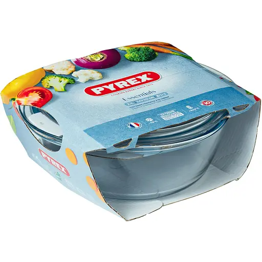 Каструля Pyrex Essentials з кришкою 2.1 л (204A000/7643)