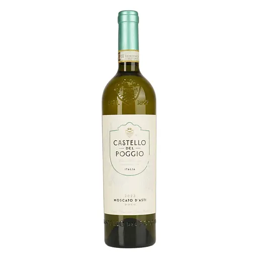 Вино игристое Castello del Poggio Moscato d’Asti, белое, 5%, 0,75 л - фото 1