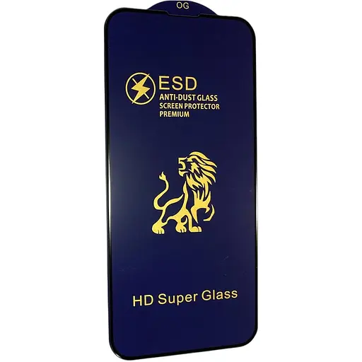 Защитное стекло DK Full Glue ESD Anti-Dust для Apple iPhone 13 mini black