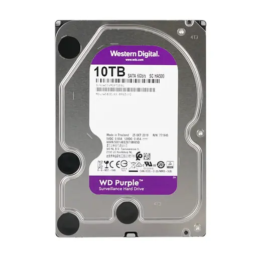 Жесткий диск 3.5" 10TB 64MB Western Digital Purple WD102EJRX (090-00022)