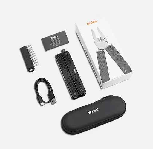 Мультитул с электроотверткой Xiaomi NexTool Gemini Electric (NE20213) - фото 4