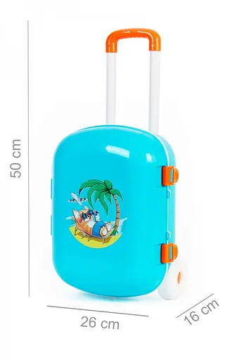 Чемодан с выдвижной ручкой Технок 6108TXK - фото 5