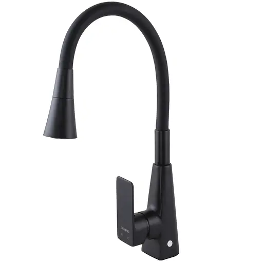 Змішувач для кухні Domino Dionis DDD-203SM-BB Чорний матовий - фото 5