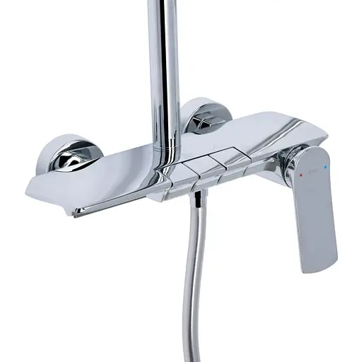 Душова система універсальна Qtap Slavonice Chrome з виливом QTSLA111CRM45904 - фото 2