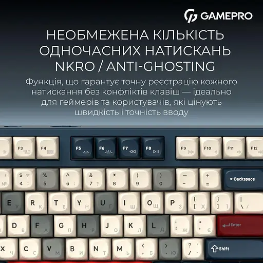 Клавіатура GamePro Asgard Ragnar (MK285BL) - фото 12