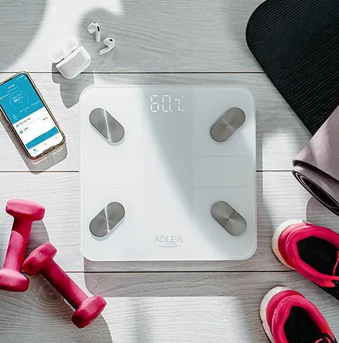 Аналітичні ваги для ванної кімнати Adler AD 8186 white - фото 8