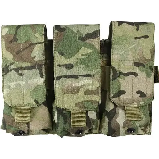 Подсумок под магазины АК Kombat UK Triple Original Style Mag Pouch Мультикам (1000-kb-tosmp-btp)