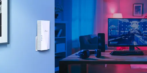 Підсилювач Wi-Fi сигналу, розширювач покриття TP-LINK RE-700X AX-3000, 1хGE, MESH - фото 2