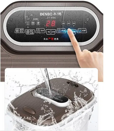 Массажер для ног с подогревом Benbo ZY-666 гидромассажная ванночка для педикюра (для 2-х человек) - фото 8