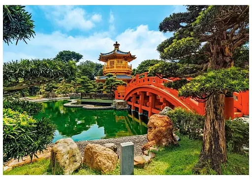 Пазл Castorland Сад Нан Лиан Гонконг Китай 1000 эл. (C-104932) - фото 2