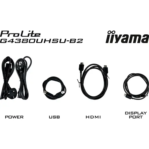 Монитор 42.51" Iiyama 42.5" G4380UHSU-B2 UHD VA 144Hz (G4380UHSU-B2) - фото 9