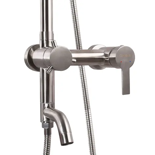 Душова система Globus Lux Alpen SBT1-SQ-02-304, Нержавіюча сталь - фото 5