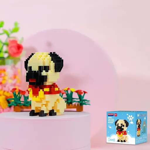 Конструктор Собака, 18248-2-3-4-5-6-7-8-9, від 166 деталей, (В асортименті) - фото 5