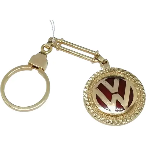 Золотой брелок Volkswagen. 5221550