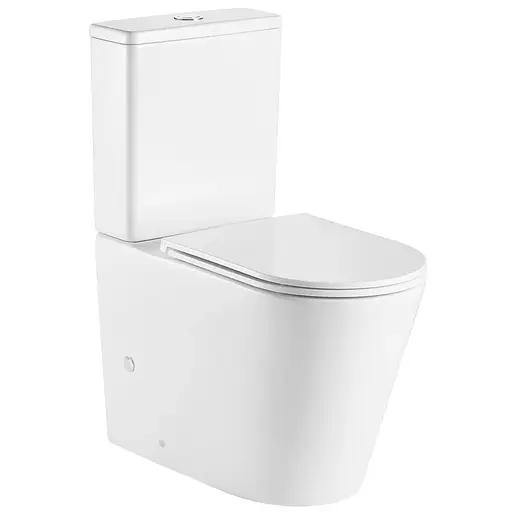 Унитаз-компакт Mixxus Premium Bevel-0402-T1 670x390x880 мм, система смыва Tornado 1.0 MP6596, Белый - фото 1