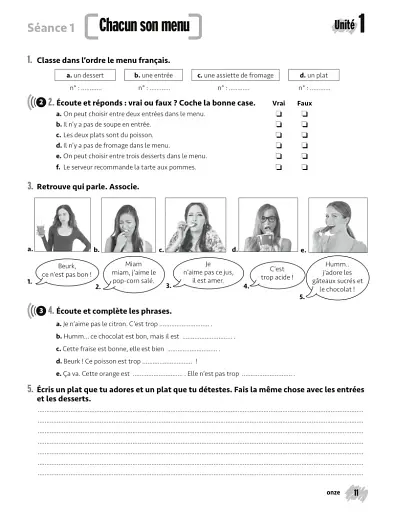 Merci! 3. A2. Cahier d`exercices - фото 4