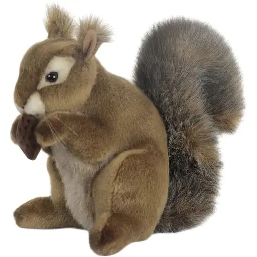 Мягкая игрушка Hansa Белка с орешком 22 см (2037)