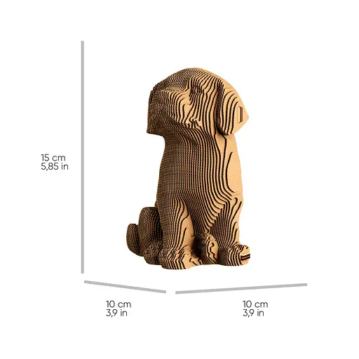 LABRADOR PUPPY - Картонний 3Д пазл Cartonic - фото 3