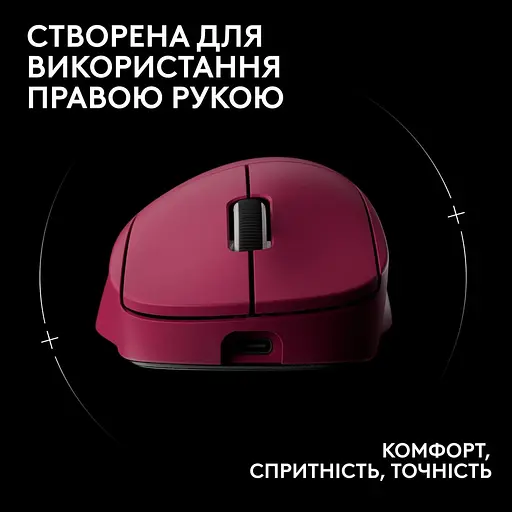 Миша Logitech G Pro X Superlight 2 DEX Pink (910-007373) - фото 2