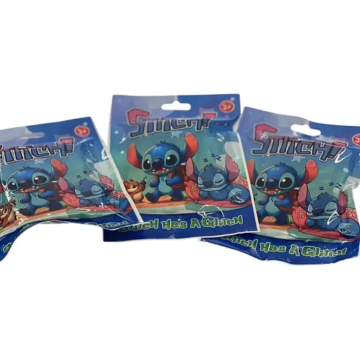 Набор Стич карточки и фигурка набор с 3 шт - фото 1