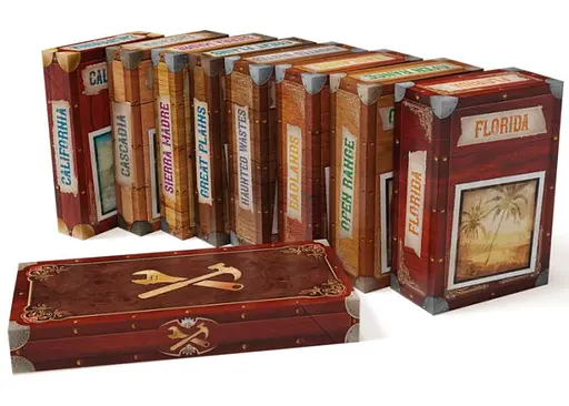 Настольная игра Lords of Boards Билет на поезд. Наследие: Легенды Запада (Ticket to Ride Legacy: Legends of the West) (малая локализация - укр. правила) (TTR_WL) - фото 5