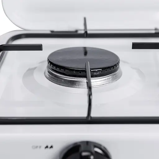 Настільна газова плита Sokany SK-6002W 2 конфорки 4.4 кВт під балонний газ для Білий - фото 7