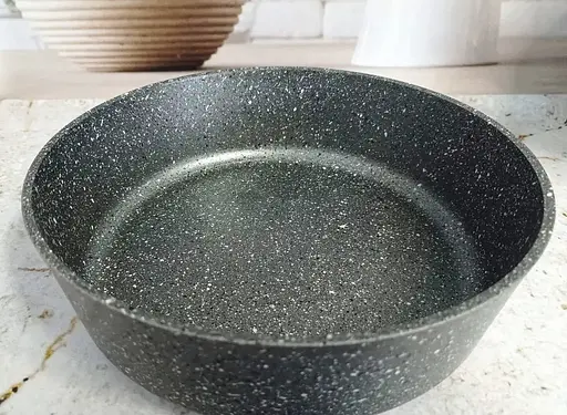 Противень форма для запікання випічки O.M.S. Collection 3411 із гранітним покриттям 26 см 3,4 л Grey Сірий - фото 1