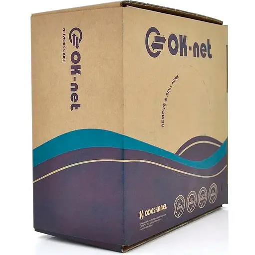 Кабель Одескабель КПВ-ВП (16) 1x2x0,48 (U/UTP-cat.3), CU, для внутр. робіт, 305м