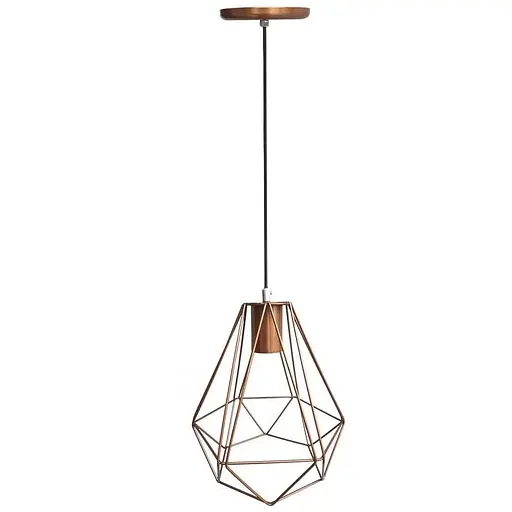 Подвесная люстра из медной бриллиантовой проволоки