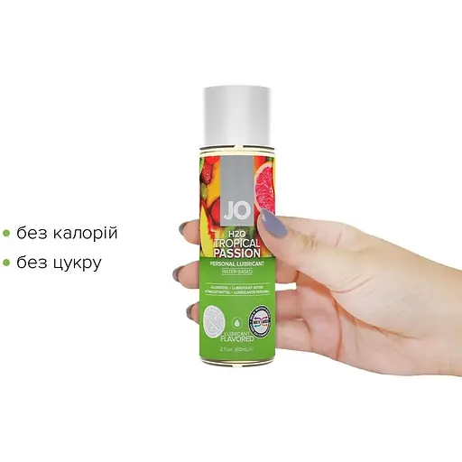 Смазка на водной основе System JO H2O - Tropical Passion (60 мл) - фото 2