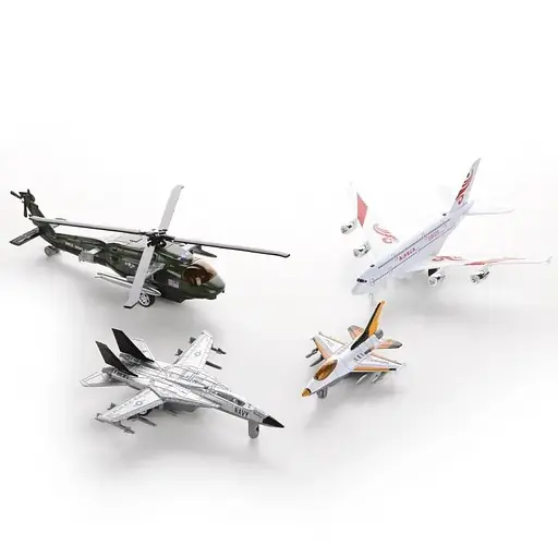 Игровой набор Модельки вертолет и самолеты IM11
