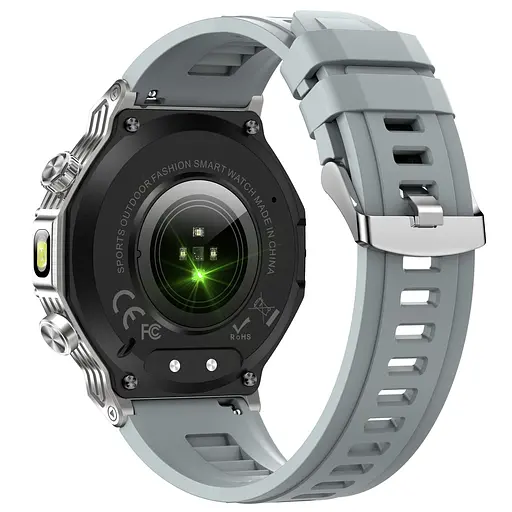 Годинник Smart Surf X Pro Silver Grey, 2 ремінця - фото 12