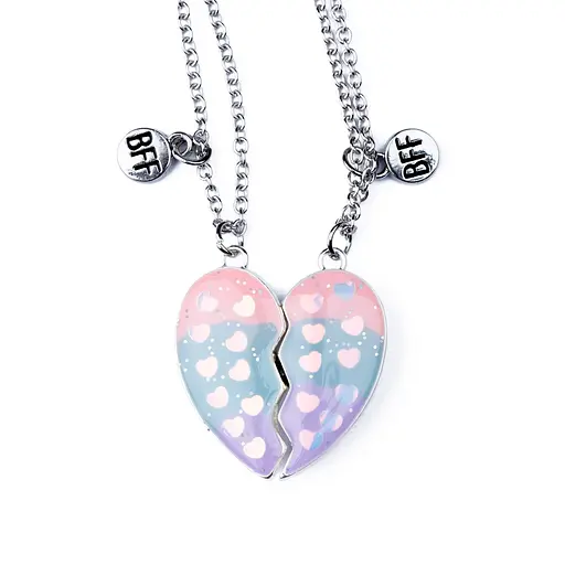 Набор ожерелья Светящиеся сердца 2 шт, IDEA11-HN830 - фото 2