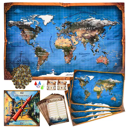 Настільна гра Strateg Навколо світу (30110) - фото 2
