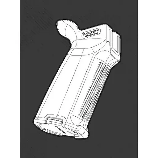 Рукоятка пистолетная Magpul MOE+Grip AR15-M16 Black - фото 2