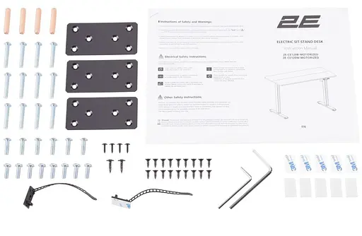 Геймерский стол 2E CE120B-MOTORIZED з регулюванням висоти (2E-CE120B-MOTORIZED) - фото 6