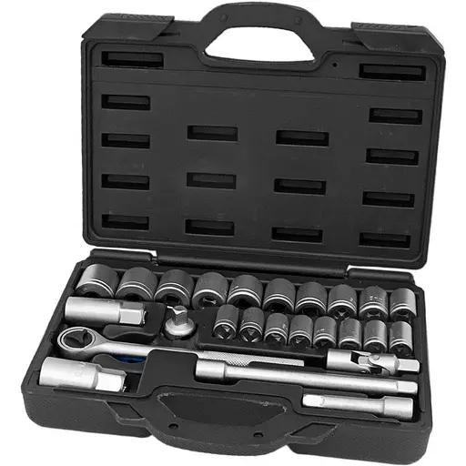 Набір торцевих насадок Grad 3/8" в кейсі 25 шт (TR6003085) - фото 1