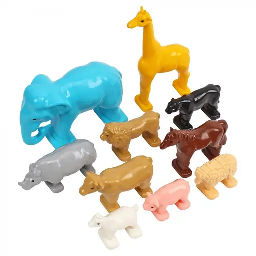 Детский игровой набор "Фигурки животных" 1102 домашние и дикие животные - фото 5