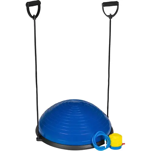 Балансировочная полусфера Gymtek Bosu 58см с эспандерами + насос - фото 4