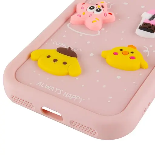 Чохол Epik TPU Toys Case with Ears для Apple iPhone 16 Pro 6.3 Light Pink - фото 5